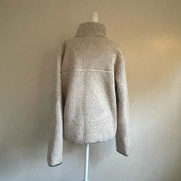 Women’s Columbia XL Cream Sherpa Zip Jacket - Picture 6 of 6
